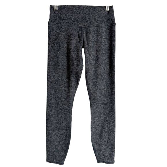 Alo Yoga Alosoft Lavish Dark Heather Gray Two Piece Sports Bra Leggings Set Sz S - Picture 5 of 15